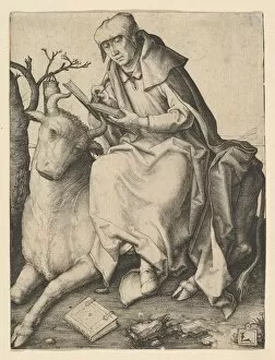 Disciple Gallery: St. Luke, ca. 1508. Creator: Lucas van Leyden