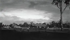 Lestrange Robert Augustus Henry Prints: St Luke's Anglican Church, and township of Canungra
