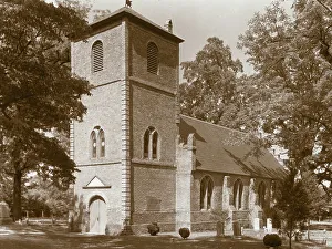 Lantern Slides 1930 1940 Gmgpc Prints: St. Luke's Church, Smithfield vicinity