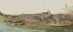 St Machar's Cathedral (looking East), 1868. Creator: James Cassie.<br> St Machar's Cathedral (looking East), 1868. Creator: James Cassie