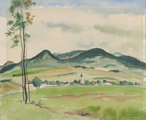 Julius Prints: St. Mara, 1945. Creator: Julius Schubert