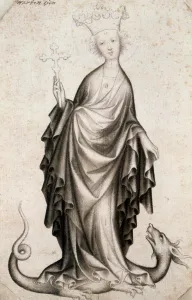 Sainthood Prints: St Margaret, 15th century