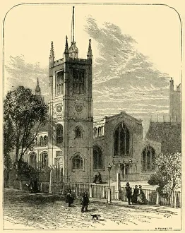 St. Margarets Church, from the North-West, (1881). Creator: Unknown