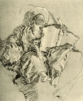 St. Mark, 1743, (1928). Artists: Giovanni Battista Tiepolo, Giovanni Domenico Tiepolo