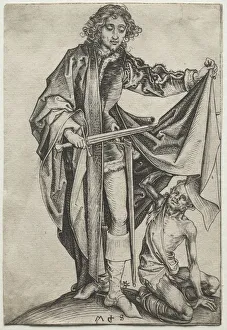 Martin Schongauer German Prints: St. Martin. Creator: Martin Schongauer (German, c. 1450-1491)