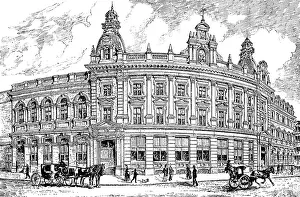Town Hall Prints: St. Martin-In-The-Fields Townhall, 1890. Creator: Unknown