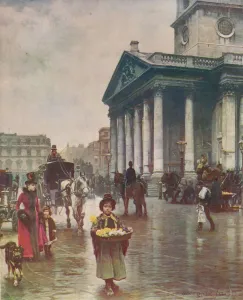 St Martin s-in-the-Fields, 1888, (c1915). Artist: William Logsdail