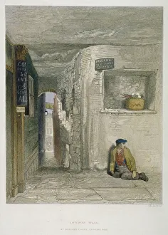 Archer Prints: St Martins Court, Ludgate Hill, City of London, 1851. Artist: John Wykeham Archer