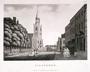 William Ellis Prints: St Mary, Islington, London, 1792. Artist: William Ellis