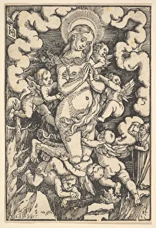 Metropolitan Museum Prints: St. Mary Magdalen, ca. 1512. Creator: Hans Baldung