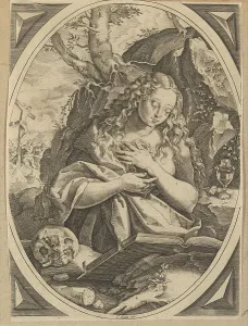 Penitent Prints: St. Mary Magdalen Penitent, before 1636. Creator: Anon