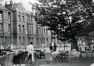 Tournament Prints: St Marylebone Infirmary, London: tennis tournament, 1906 (1930). Creator: Unknown