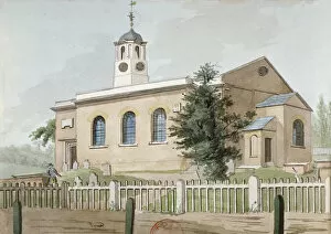 Ealing Gallery: St Marys Church, Hanwell, Middlesex, c1800