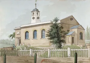 Cupola Prints: St Marys Church, Hanwell, Middlesex, c1800