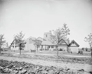 Ontario Canada Prints: St. Mary's Church, side view