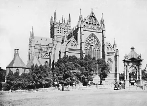 St Marys Prints: St. Marys Hospital, c1900. Creator: Unknown