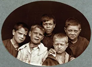 St Mary's Hospital, Plaistow: children from Plaistow, 1904. Creator: Unknown.<br> St Mary's Hospital, Plaistow: children from Plaistow, 1904. Creator: Unknown