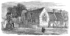 George Street Prints: St. Mary's National Schools and new drinking-fountain at Chatham