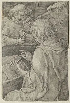 Lucas Van Leyden Dutch Prints: St. Matthew. Creator: Lucas van Leyden (Dutch, 1494-1533)
