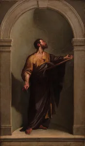 St Matthew Prints: St Matthew the Evangelist, 1575-1747. Creator: Carracci, Annibale, after (1560-1609)