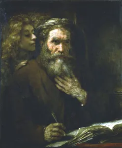 St Matthew the Evangelist, 1661. Artist: Rembrandt Harmensz van Rijn