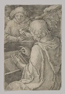 Disciple Gallery: St. Matthew, from the series The Four Evangelists, 1518. Creator: Lucas van Leyden