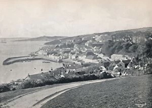 Round The Coast Collection: St. Mawes - Showing the Harbour and Castle, 1895