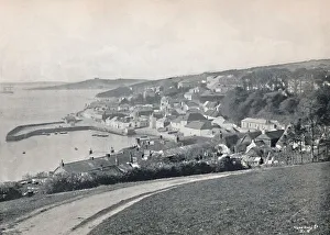 Round The Coast Prints: St. Mawes - Showing the Harbour and Castle, 1895