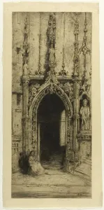 Dy Cameron Prints: St. Merri, 1906. Creator: David Young Cameron