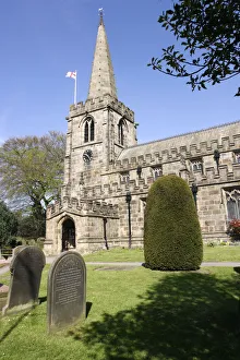 Little John Prints: St Michaels Church, Hathersage, Peak District, Derbyshire