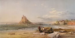 Cecil Reginald Gallery: St. Michaels Mount, Cornwall, 1878. Artist: Samuel Phillips Jackson