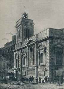 Isaac Pitman Prints: St. Mildreds Church, and the Poultry, 1907