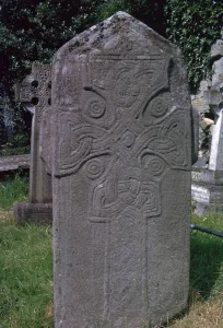 Ulster Prints: St Muras cross in Pahan, 7th century