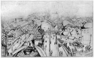 Harbour Front Prints: St Nazaire, 1924