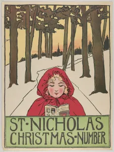 Red Riding Hood Prints: St. Nicholas: Christmas Number, 1896. 1896. Creator: Anon