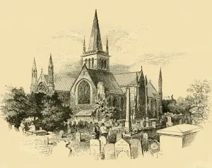 Cassell And Co Gallery: St. Nicholas Church: The Exterior, 1898. Creator: Unknown