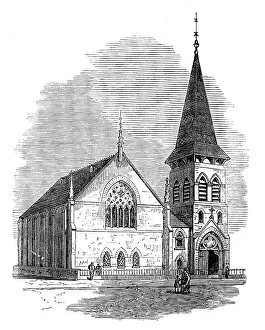 St Nicholas Church Prints: St. Nicholas Church, Hull, 1871. Creator: Unknown