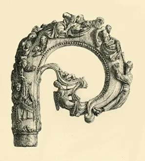 The St Nicholas Crozier, mid 12th century, (1881). Creator: A A Bradbury