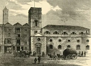St. Olaves Church, in 1820, (c1878). Creator: Unknown