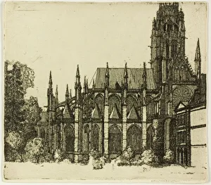 St. Ouen, Rouen, 1903. Creator: Donald Shaw MacLaughlan