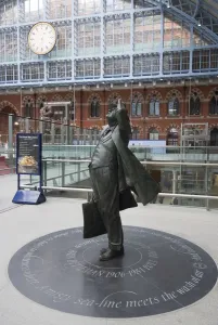 St Pancras Station, 2012. Creator: Ethel Davies St Pancras Station, 2012. Creator: Ethel Davies