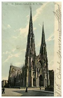 Print Collector25 Collection: St Patricks Cathedral, New York City, New York, USA, 1902