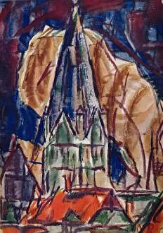 St. Patrokus in Soest, c1912. Artist: Christian Rohlfs