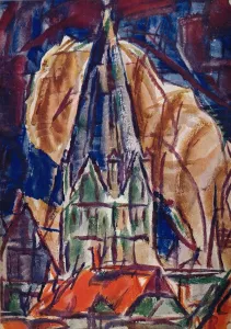 Verlag Seeman Prints: St. Patrokus in Soest, c1912. Artist: Christian Rohlfs