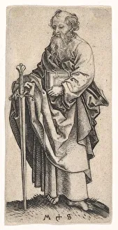 Schongauer Martin Prints: St. Paul, ca. 1435-1491. Creator: Martin Schongauer