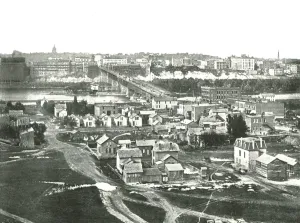Minnesota Prints: St Paul from the west, USA, 1895. Creator: Unknown