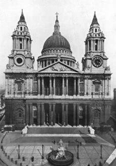Images Dated 19th September 2007: St Pauls Cathedral, London, 1926
