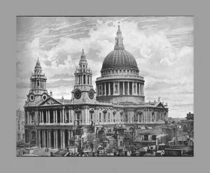 Frith And Company Prints: St. Pauls Cathedral, London, c1900. Artist: Frith & Co
