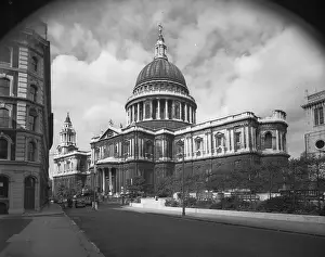 Domed Prints: St. Paul's Cathedral, London, c1955
