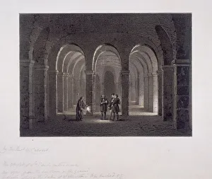Creepy Prints: St Pauls Cathedral (new), London, 1852